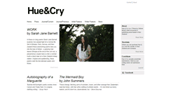 Desktop Screenshot of hueandcry.org.nz